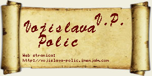 Vojislava Polić vizit kartica